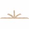 Ekena Millwork Richland Smooth Timber Gable Bracket, Douglas Fir, 72"W x 30"H x 1 1/2"D x 3 1/2"F, 10/12 Pitch GBW072X30X0204RIC00SDF - alternate 3